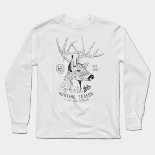 hunting season - deer hunting Long Sleeve T-Shirt